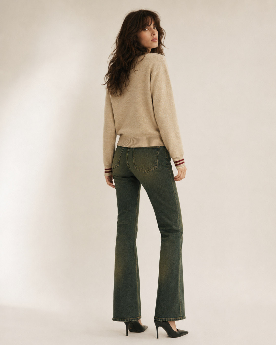 Unisex Vintage Casual Knit Sweater