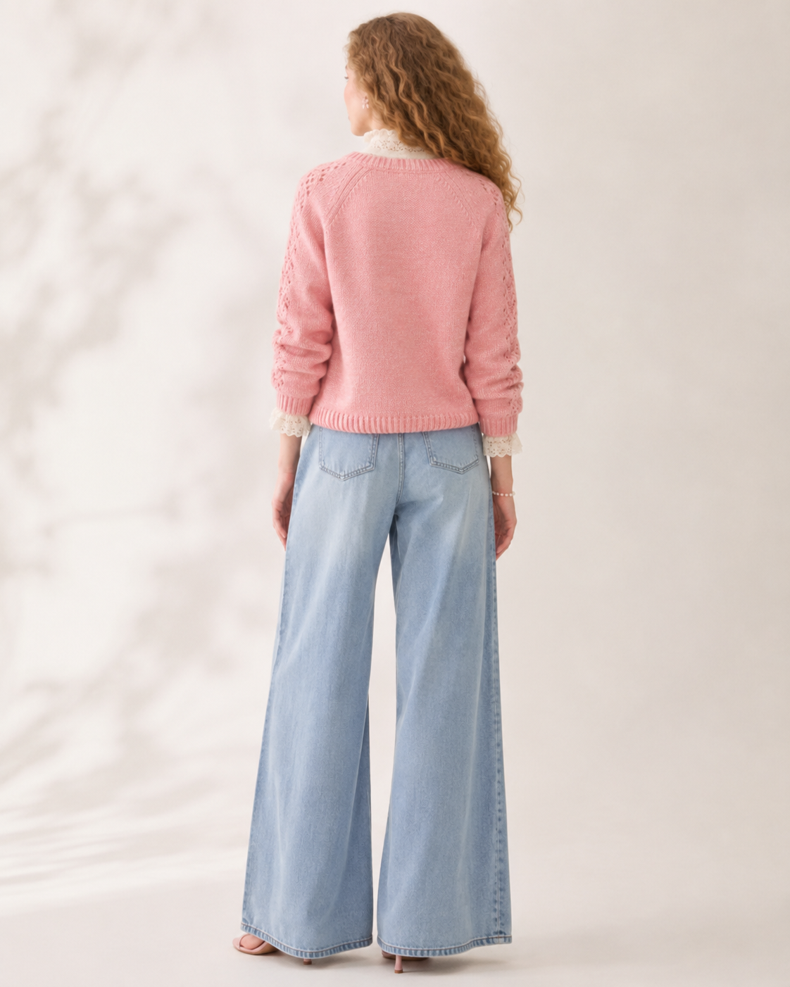 Women’s French Style Wool Blend Knit Sweater
