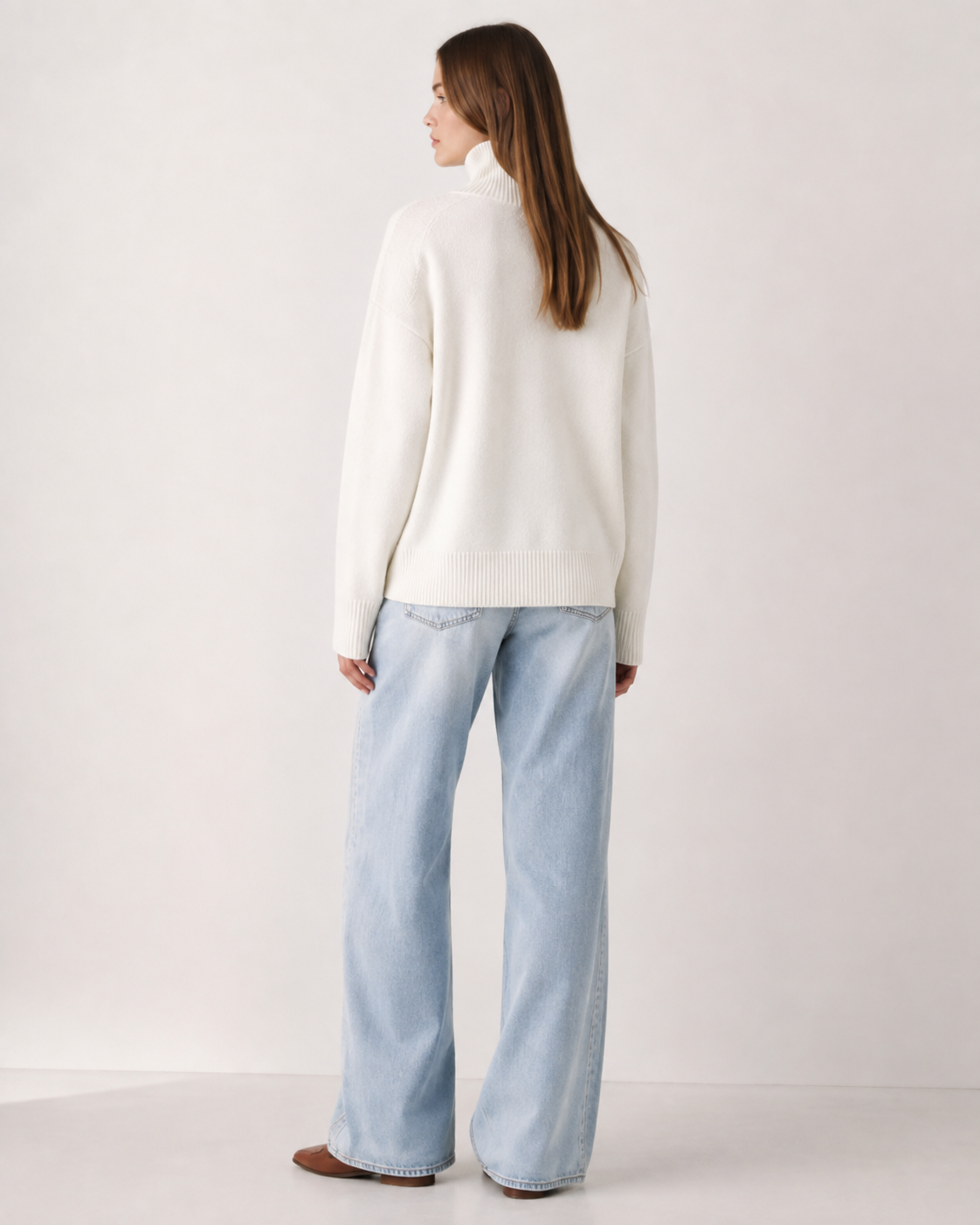 Women’s 100% Cashmere Turtleneck Sweater