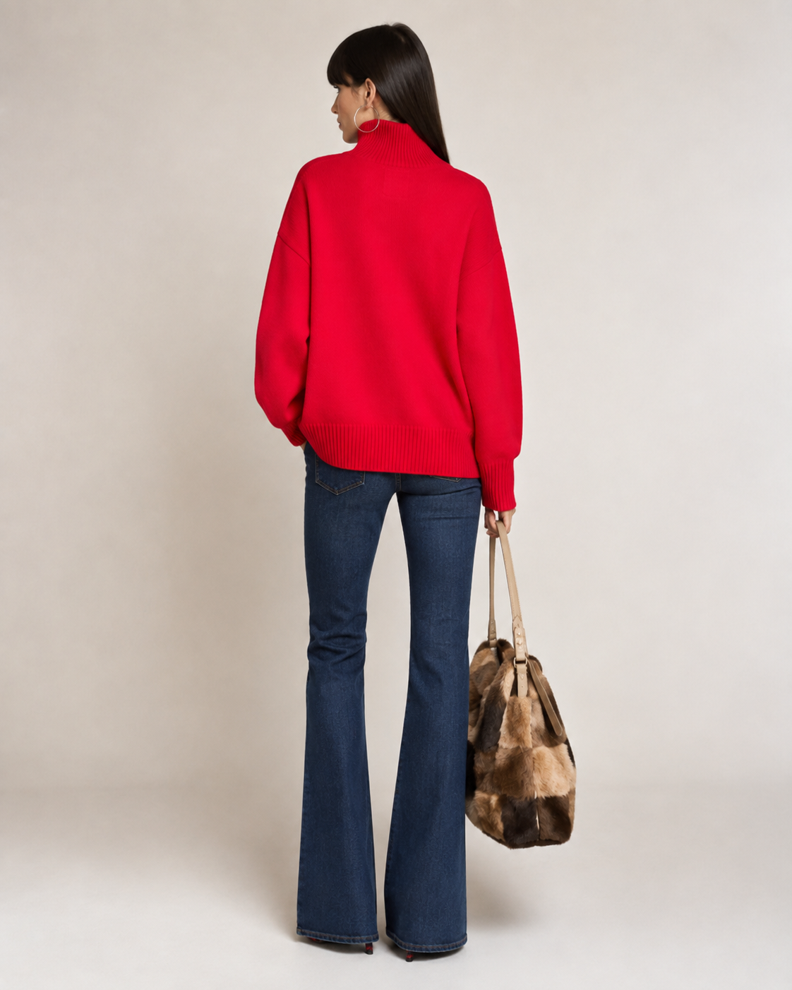 Women’s 100% Cashmere Turtleneck Sweater