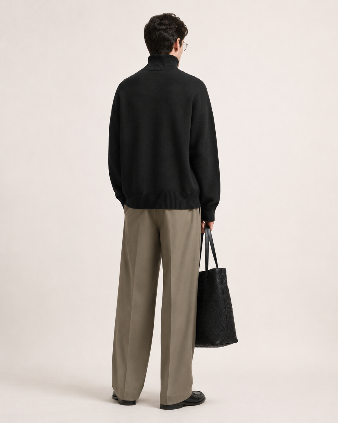 Men’s 100% Cashmere Turtleneck Sweater