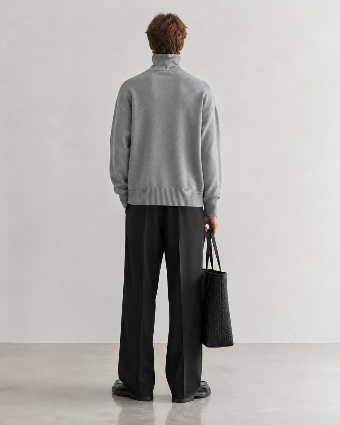 Men’s 100% Cashmere Turtleneck Sweater