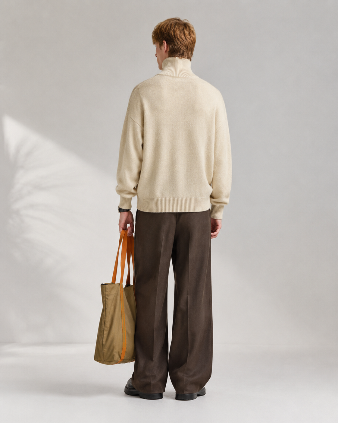 Men’s 100% Cashmere Turtleneck Sweater