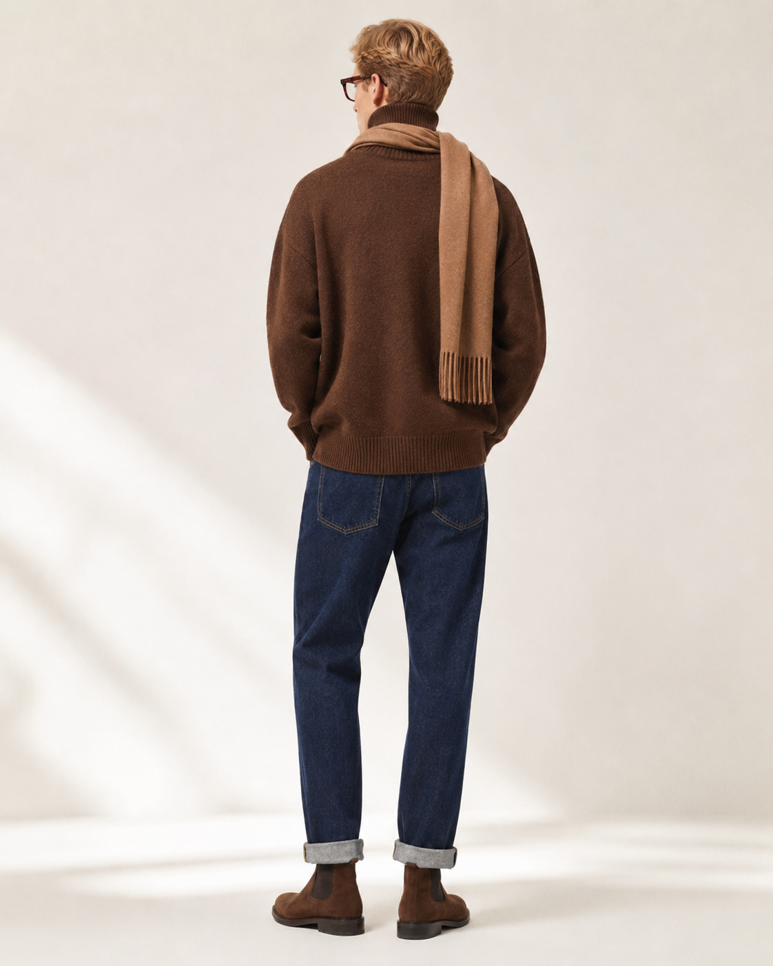 Men’s 100% Cashmere Turtleneck Sweater