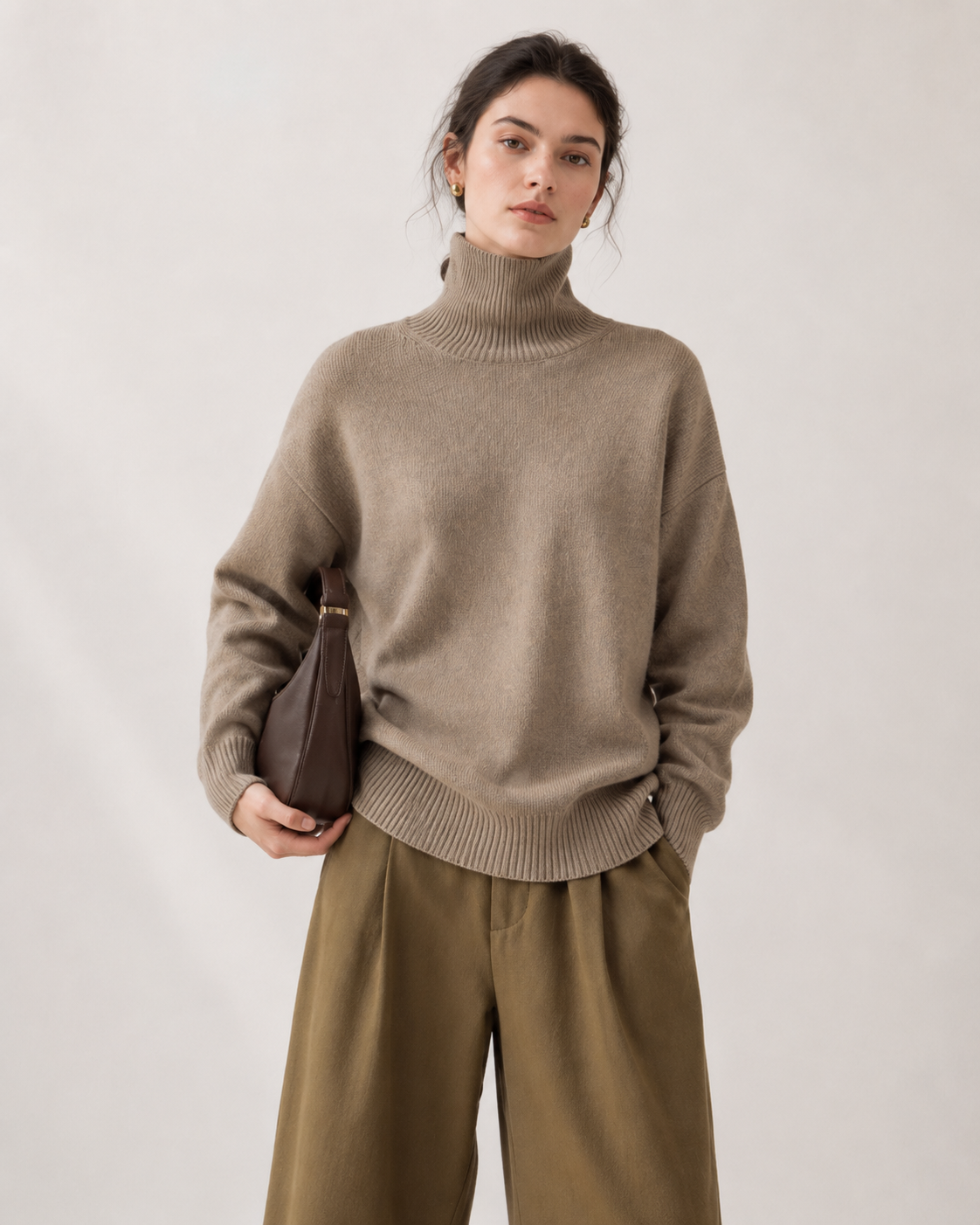 Women’s 100% Cashmere Turtleneck Sweater