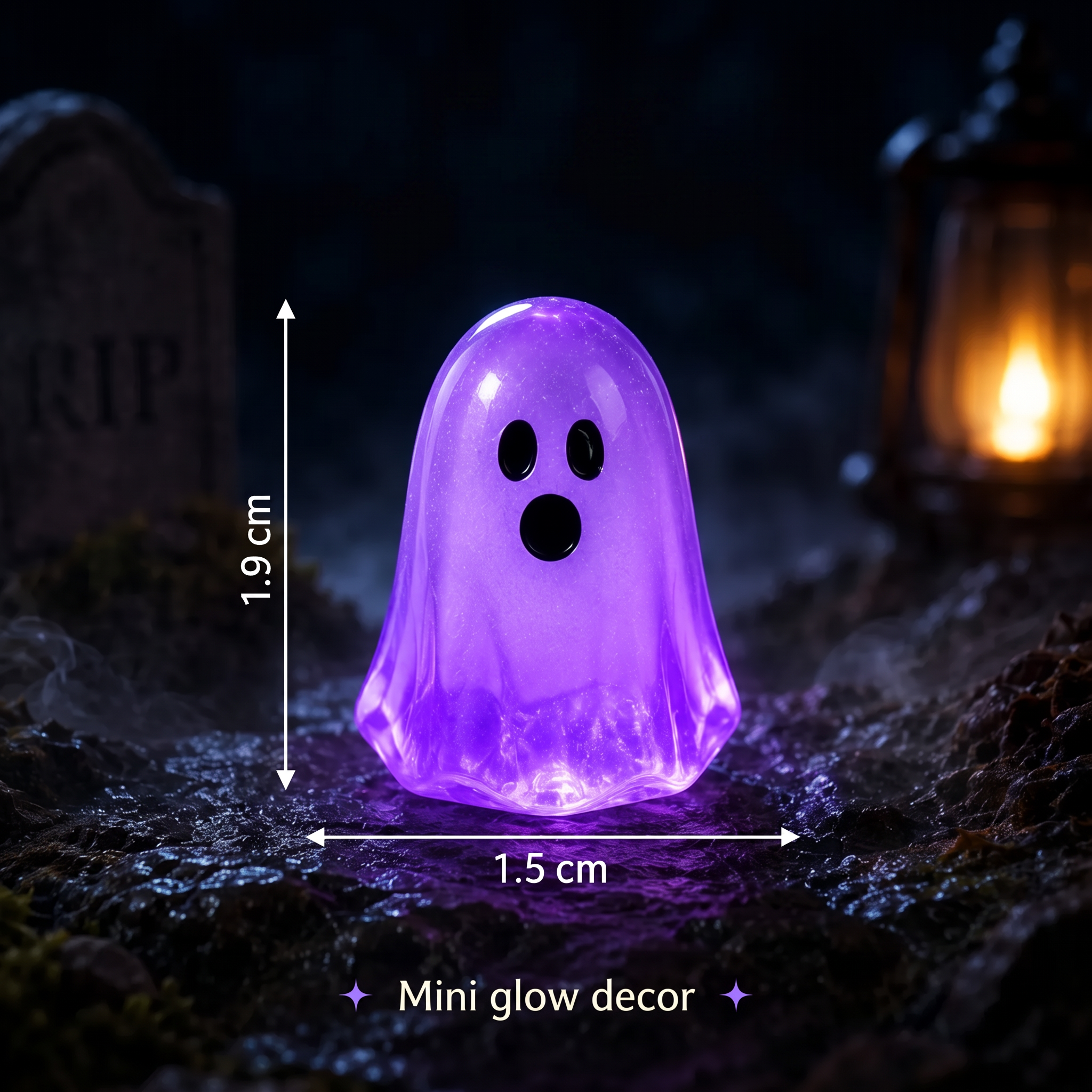 👻 Mini Glow Halloween Ghosts