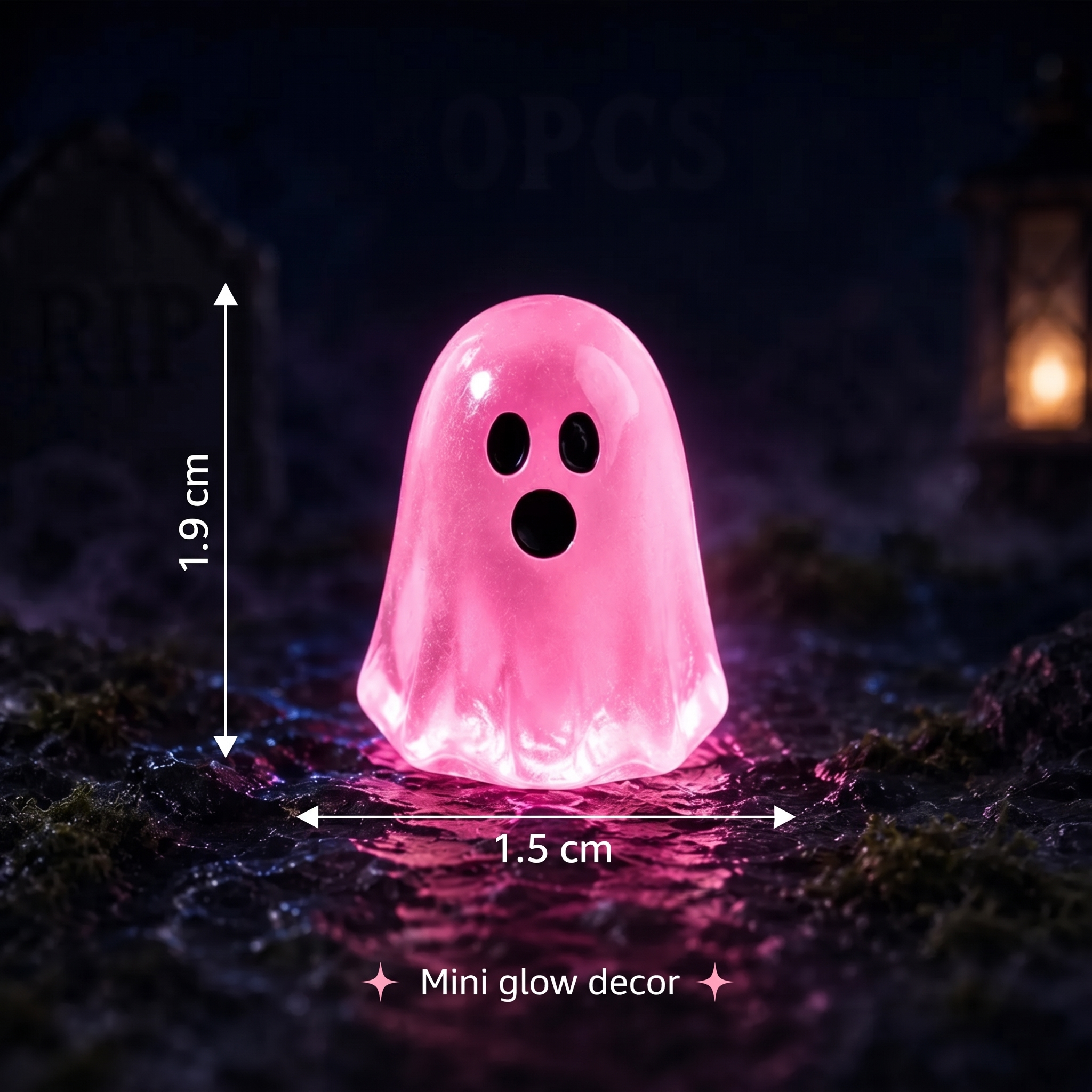 👻 Mini Glow Halloween Ghosts