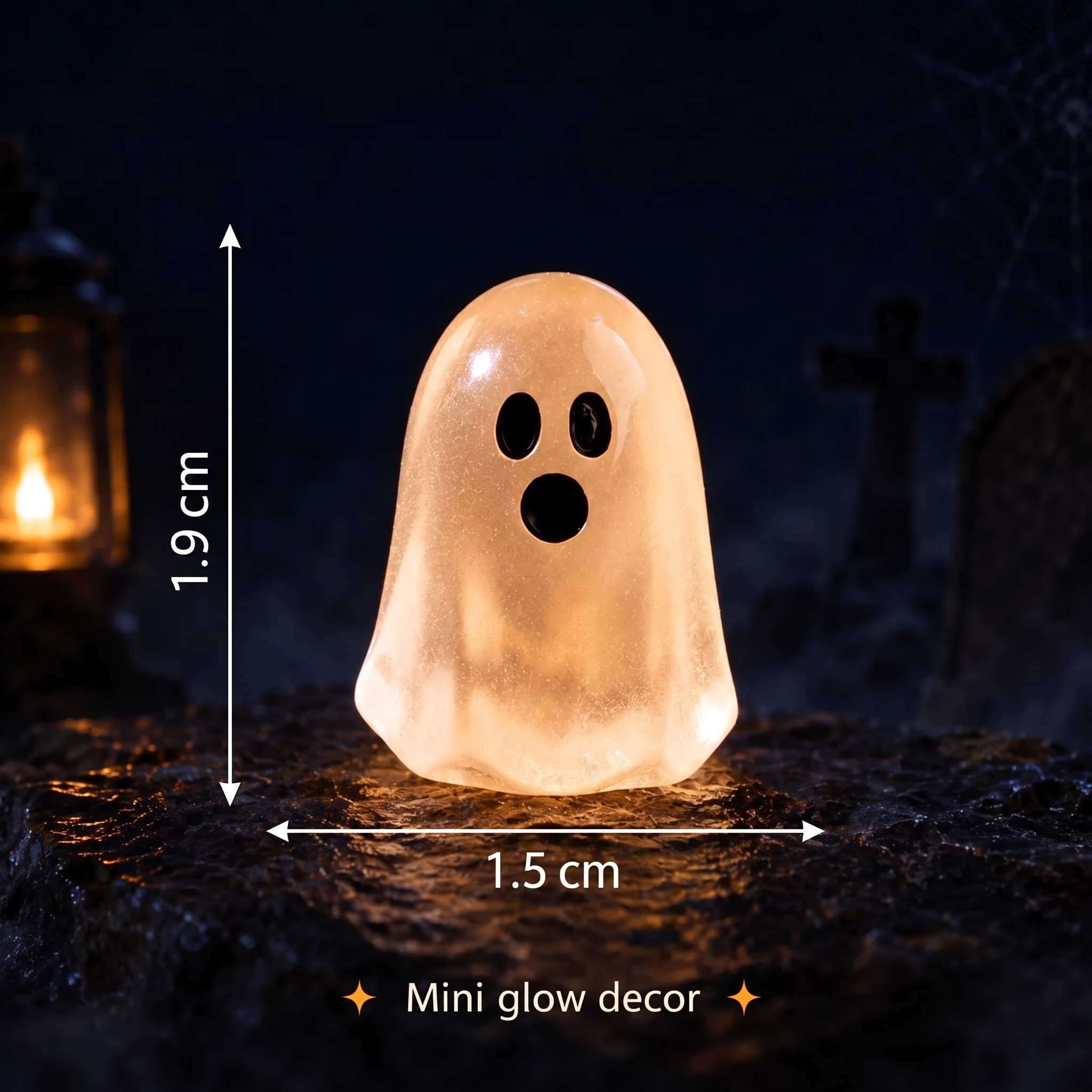 👻 Mini Glow Halloween Ghosts