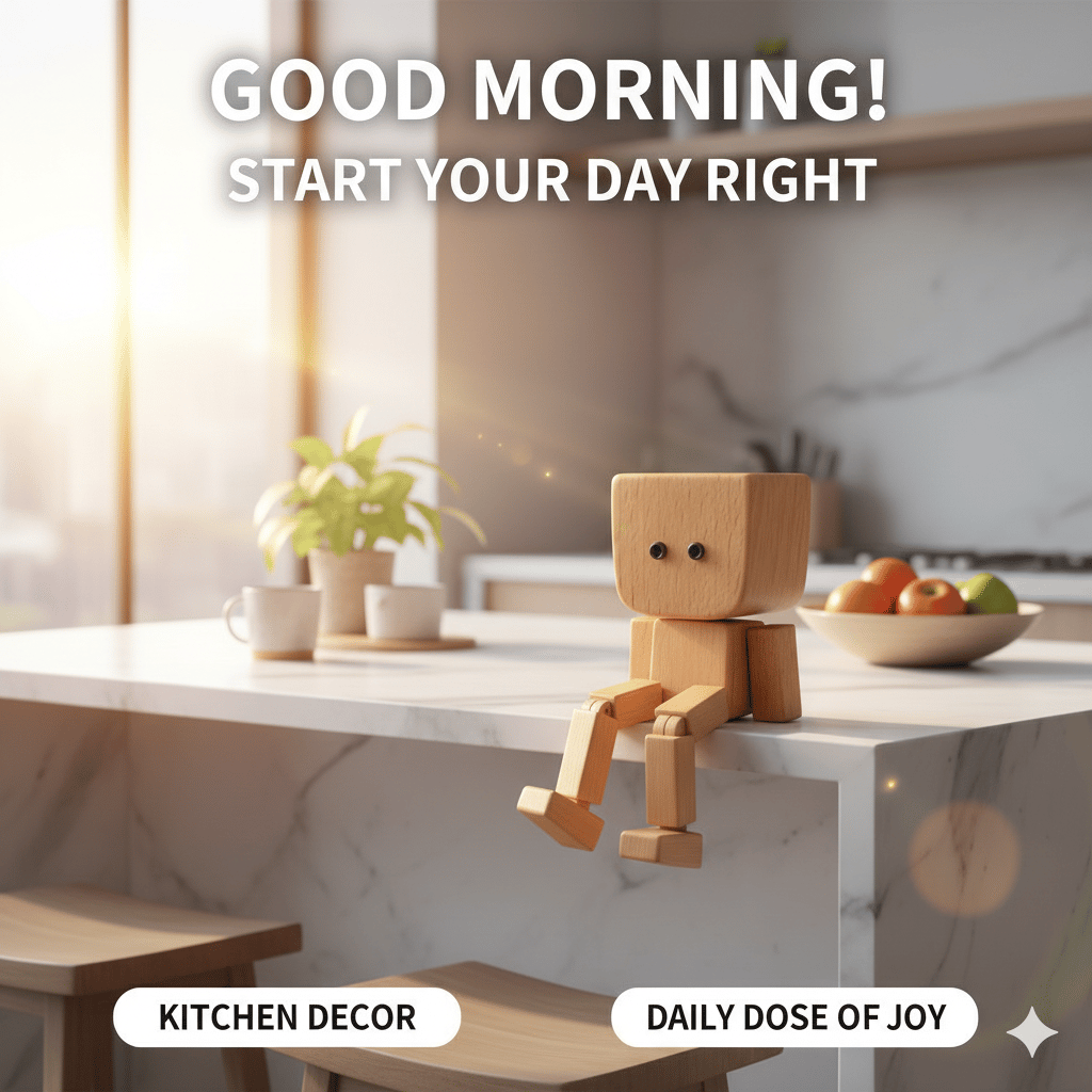 ❤🎁Shaking Feet Wooden Figure with 12PCS Magnetic Expressions