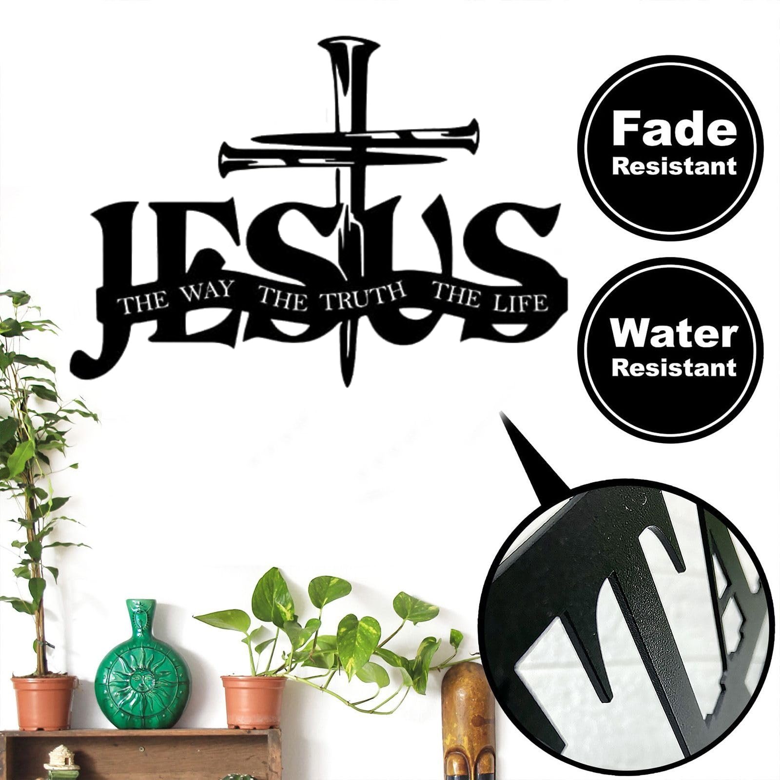 (🎁Last Day 49% OFF)✝️🙏Jesus & Cross Design Wall Art - ⌛Limited Handmade Series