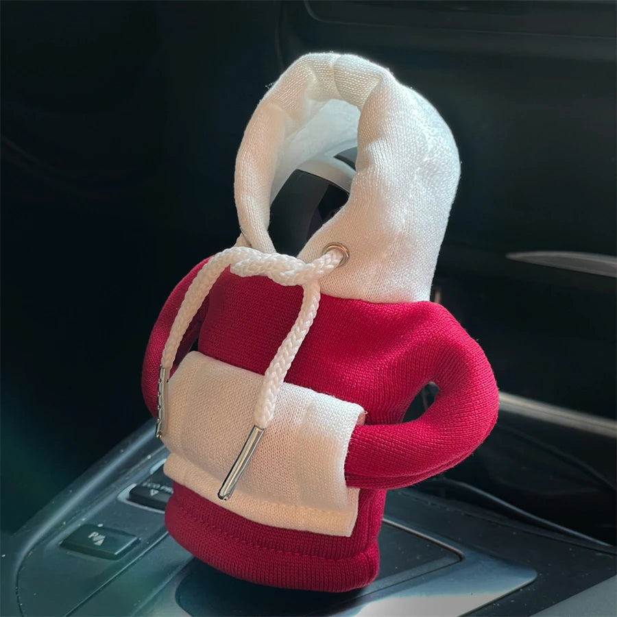 Hoodie Car Gear Shift Cover