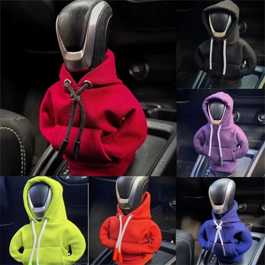 Hoodie Car Gear Shift Cover