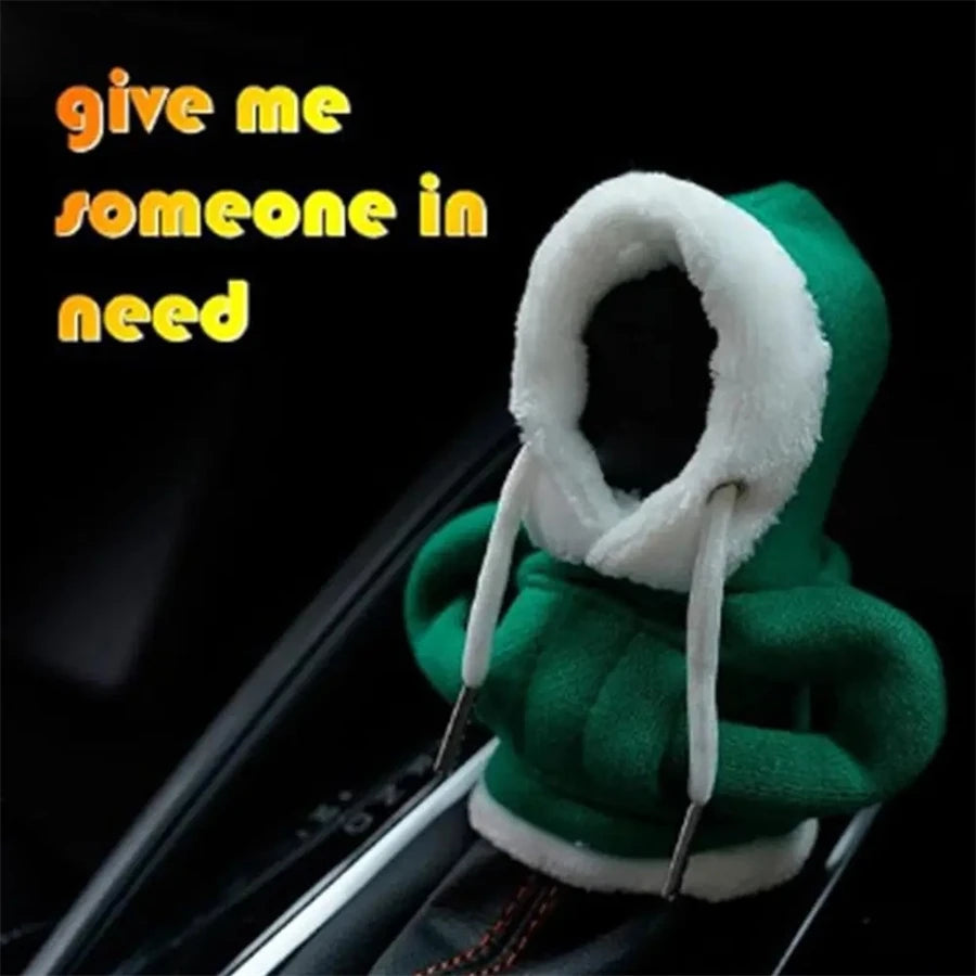 Hoodie Car Gear Shift Cover