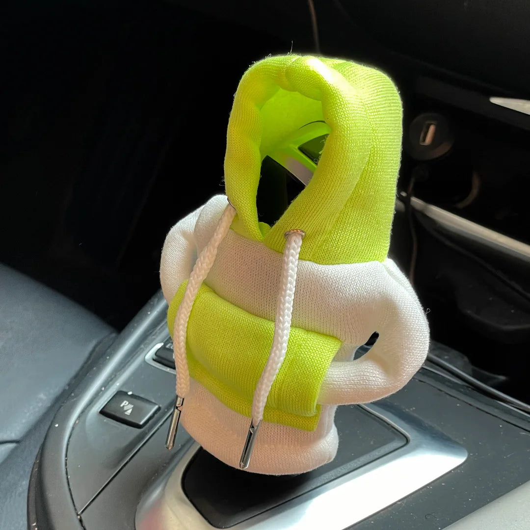 Hoodie Car Gear Shift Cover