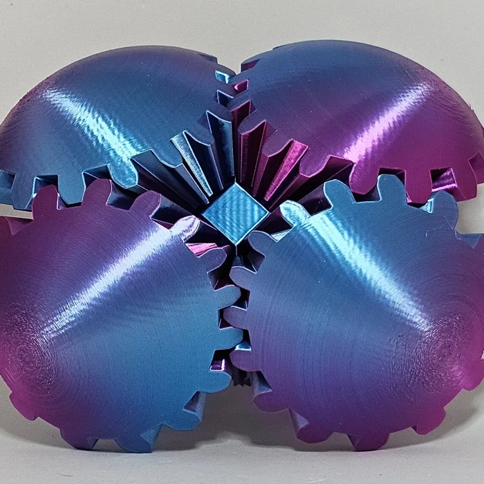 GearSphere - The Steampunk Whirling Wonder Fidget (Gear Ball)