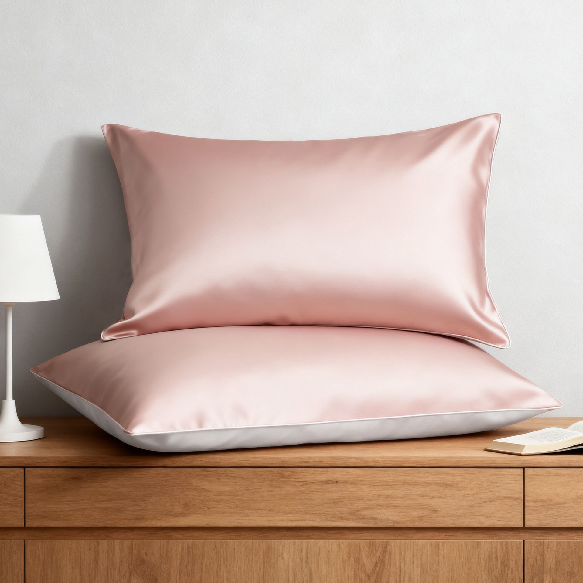 Premium 19 Momme Dual-Sided Pillowcase: 100% Mulberry Silk & Cooling Tencel