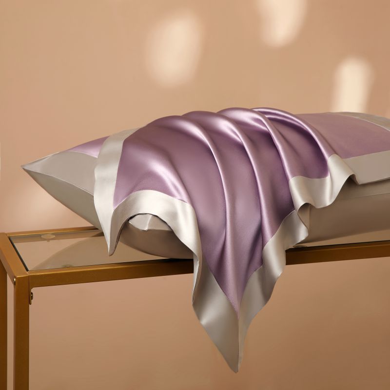 Premium 40 Momme Mulberry Silk Pillowcase | 100% Heavyweight Cooling Silk for Hair & Skin