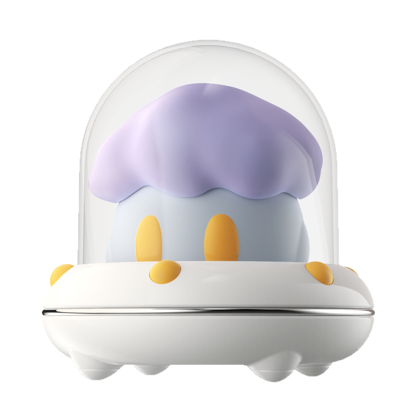 Cloudy Smart Vibrator Purple Product Display