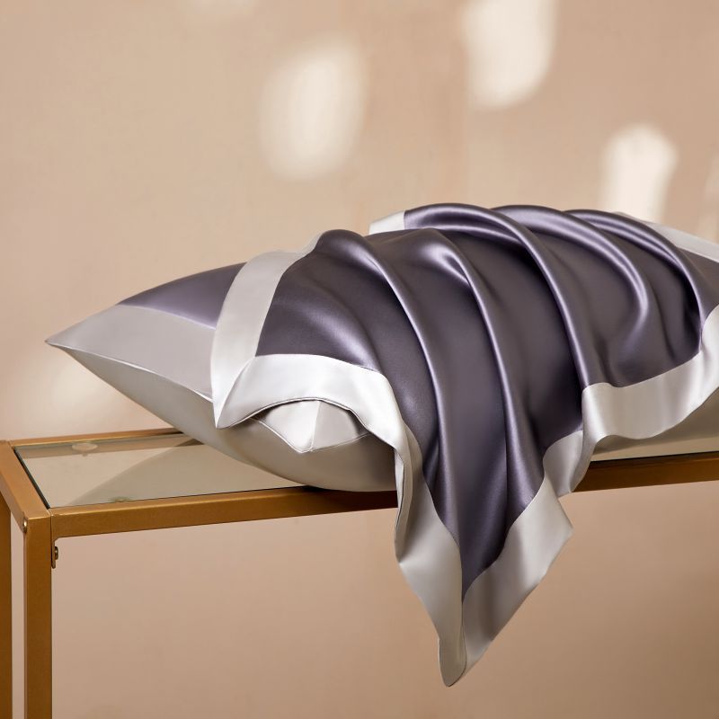 Premium 40 Momme Mulberry Silk Pillowcase | 100% Heavyweight Cooling Silk for Hair & Skin