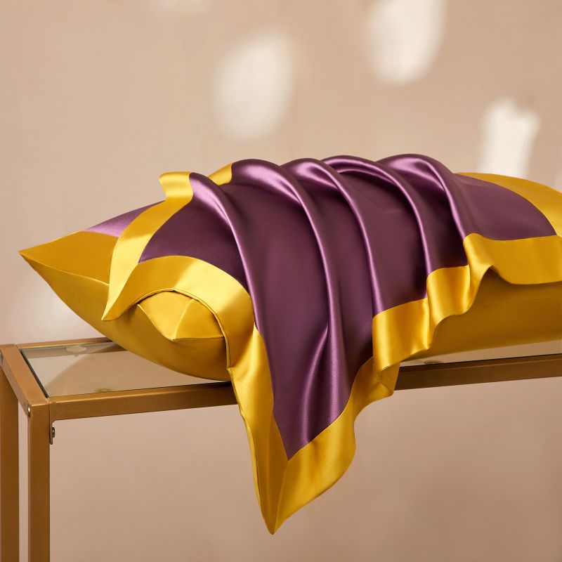 Premium 40 Momme Mulberry Silk Pillowcase | 100% Heavyweight Cooling Silk for Hair & Skin