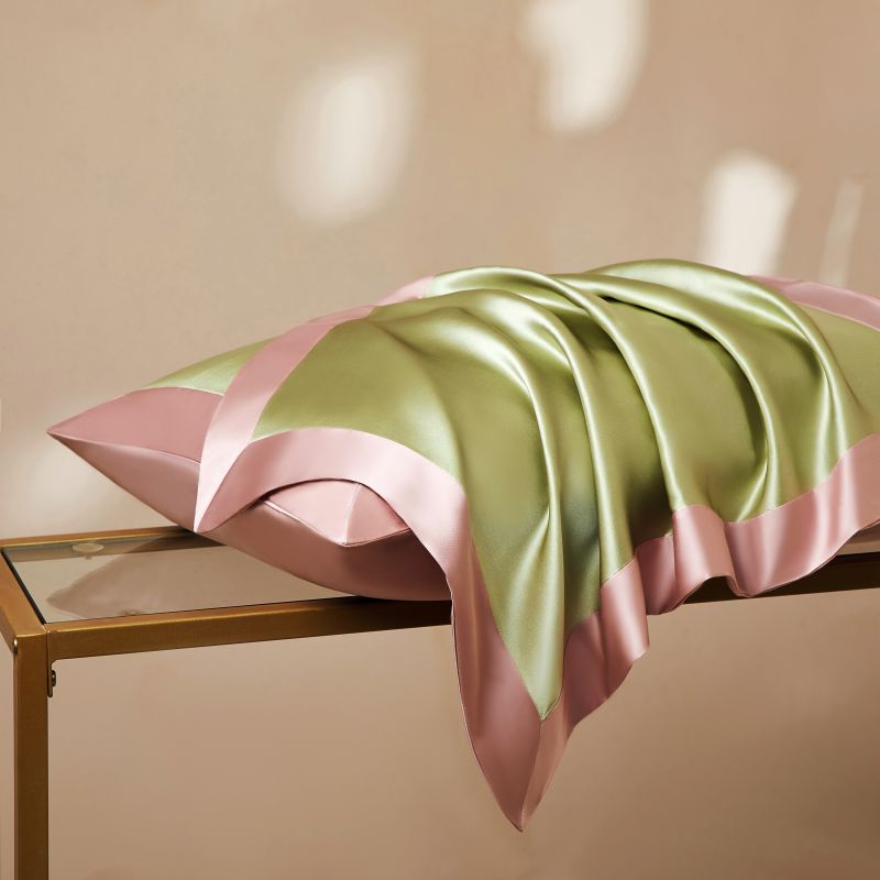Premium 40 Momme Mulberry Silk Pillowcase | 100% Heavyweight Cooling Silk for Hair & Skin