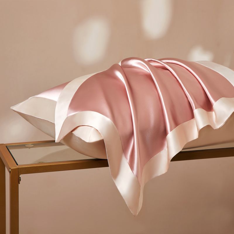 Premium 40 Momme Mulberry Silk Pillowcase | 100% Heavyweight Cooling Silk for Hair & Skin