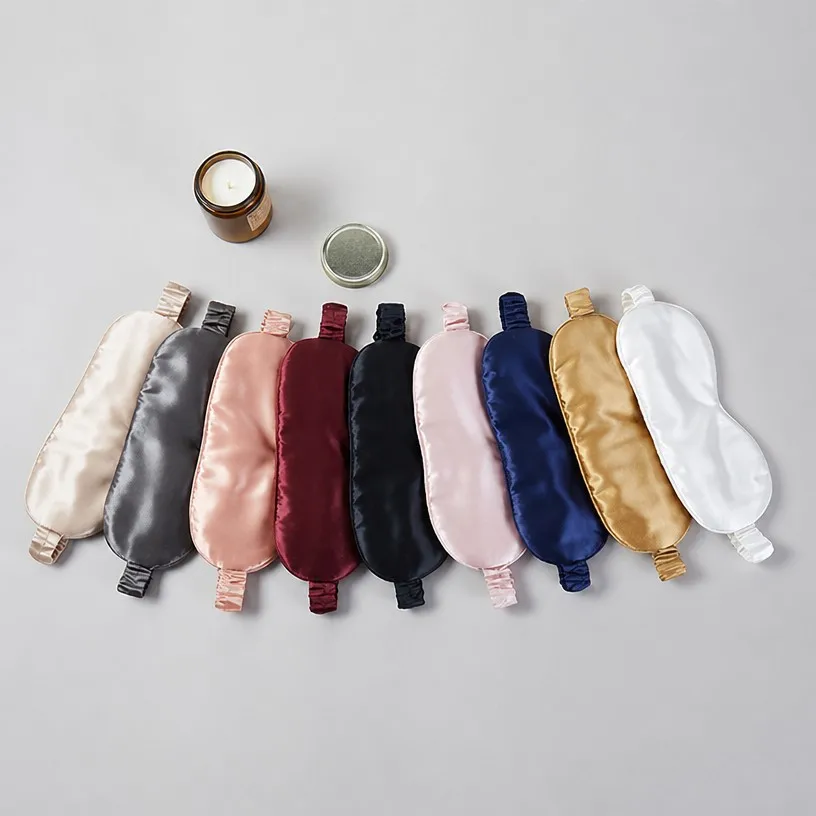 Premium 22 Momme 100% Mulberry Silk Sleep Mask (Cleaned)