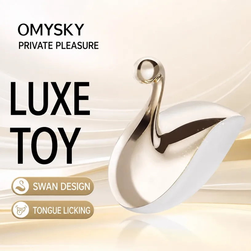 Premium Sonic Suction Stimulator Swan Design