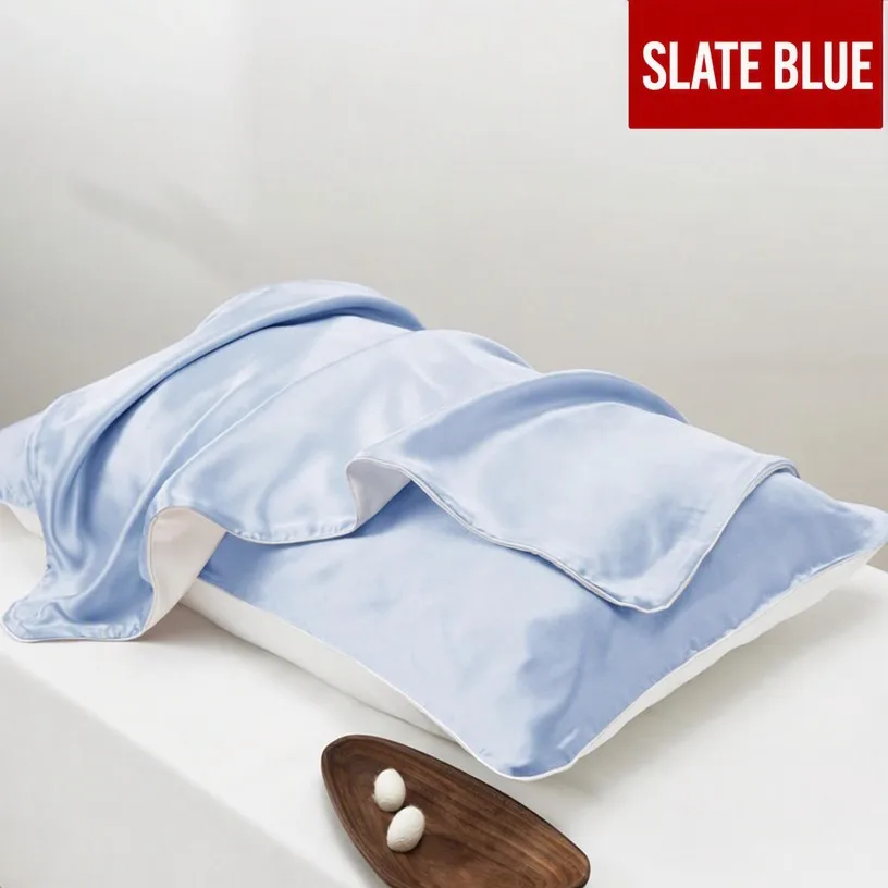 Premium 19 Momme Dual-Sided Mulberry Silk Pillowcase