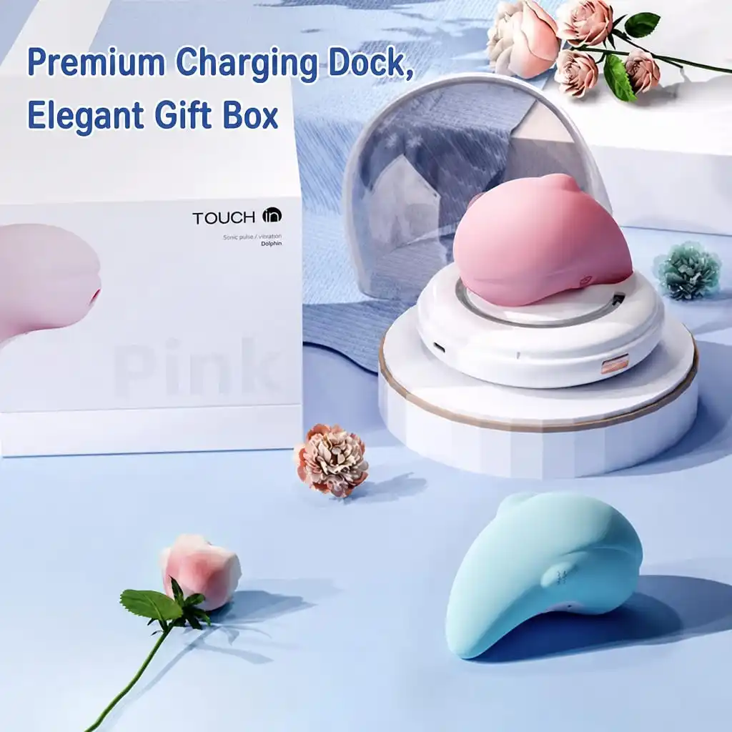 Little Dolphin Premium Charging Dock Elegant Gift Box
