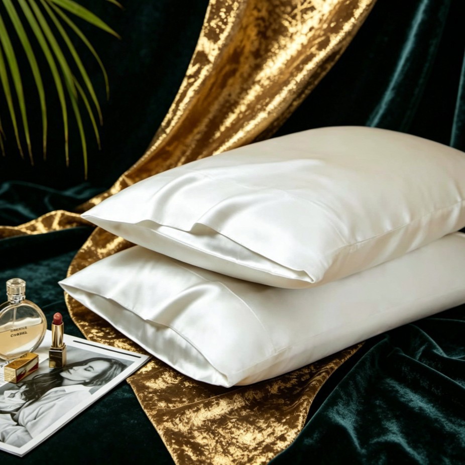 Ultra-Premium 40 Momme Mulberry Silk Pillowcase | 100% Double-Sided Heavyweight Silk for Beauty Sleep