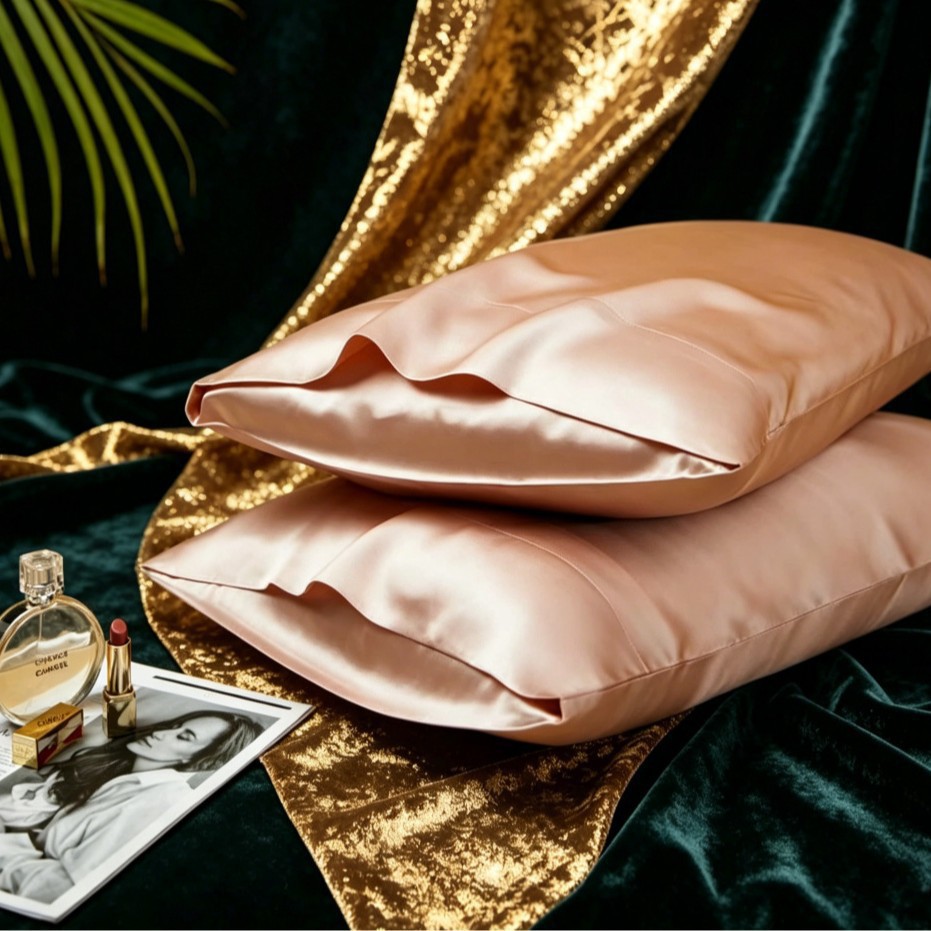 Ultra-Premium 40 Momme Mulberry Silk Pillowcase | 100% Double-Sided Heavyweight Silk for Beauty Sleep