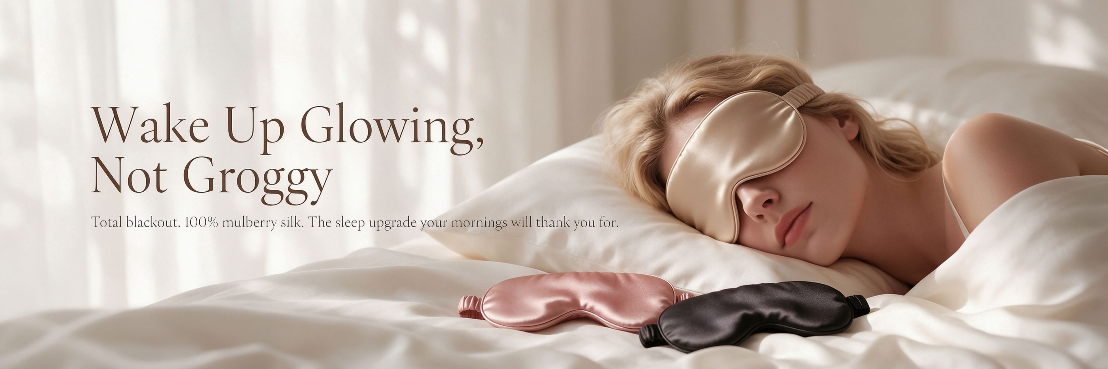The Softest Gaze - Silk Eye Masks