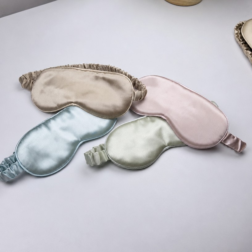 Premium 22 Momme 100% Mulberry Silk Sleep Mask | 6-Layer Total Blackout Anti-Aging Eye Mask