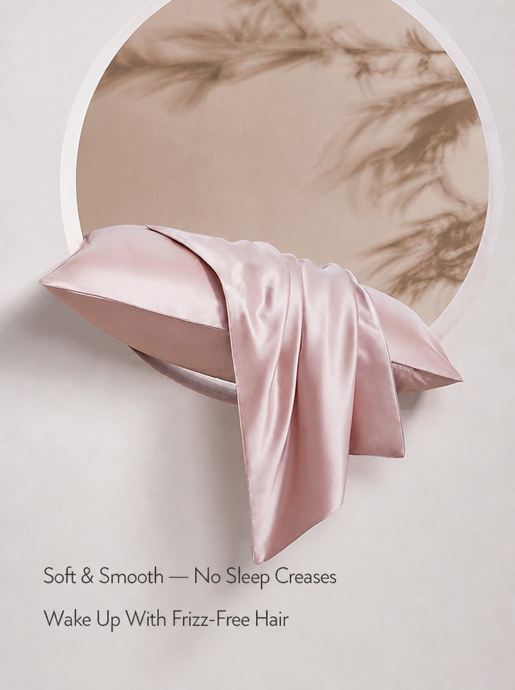 Premium 19 Momme Dual-Sided Pillowcase: 100% Mulberry Silk & Cooling Tencel