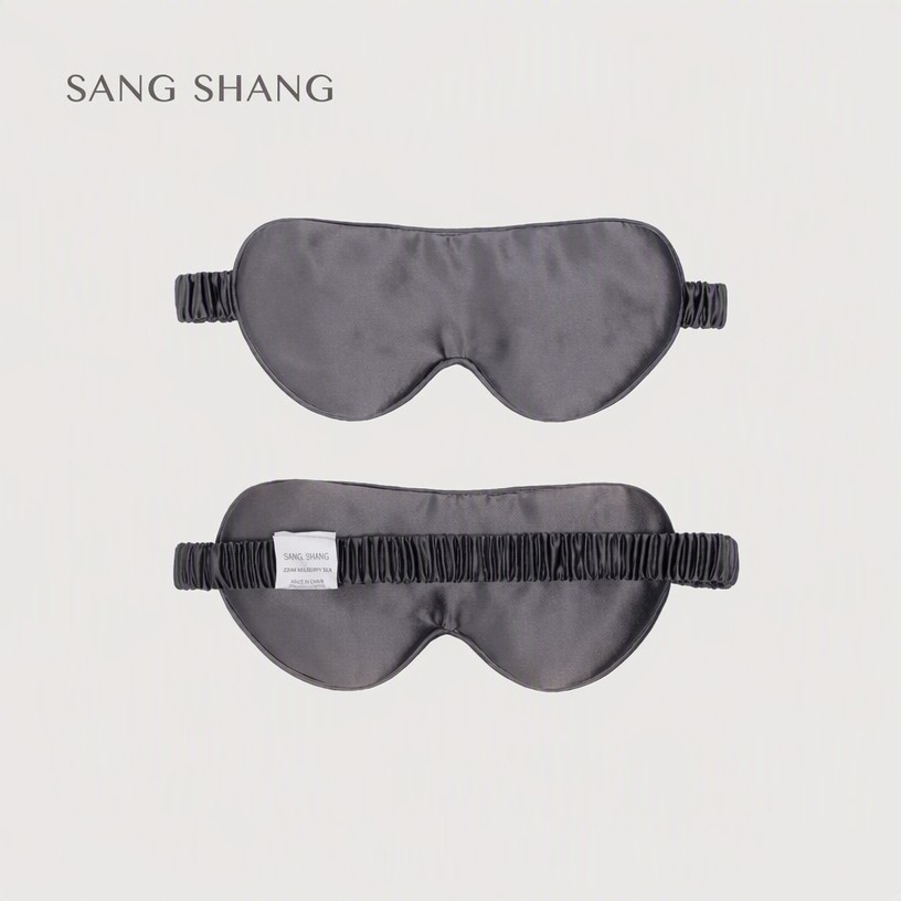 Premium 22 Momme Silk Sleep Mask | 100% Pure Silk Filled | Breathable Total Blackout Eye Mask