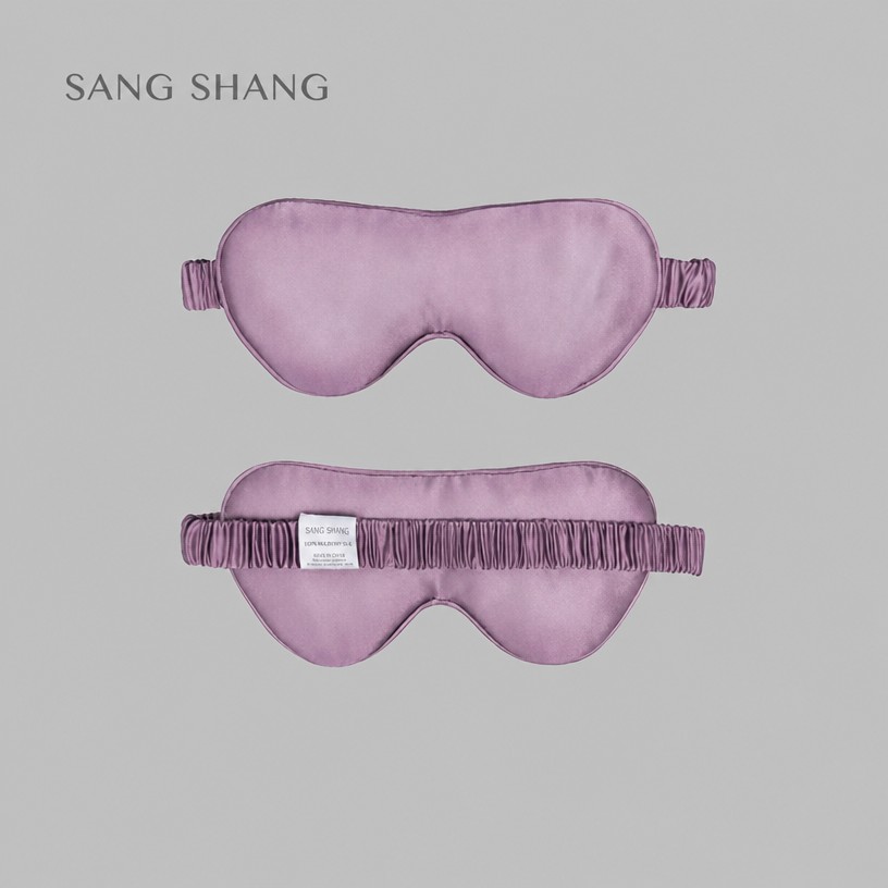 Premium 22 Momme Silk Sleep Mask | 100% Pure Silk Filled | Breathable Total Blackout Eye Mask