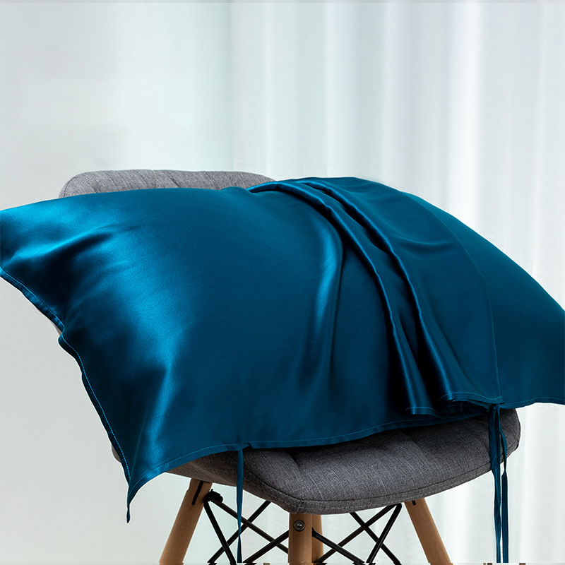19 Momme 100% Mulberry Silk Pillow Slip with Adjustable Straps - Travel & Home Beauty Care
