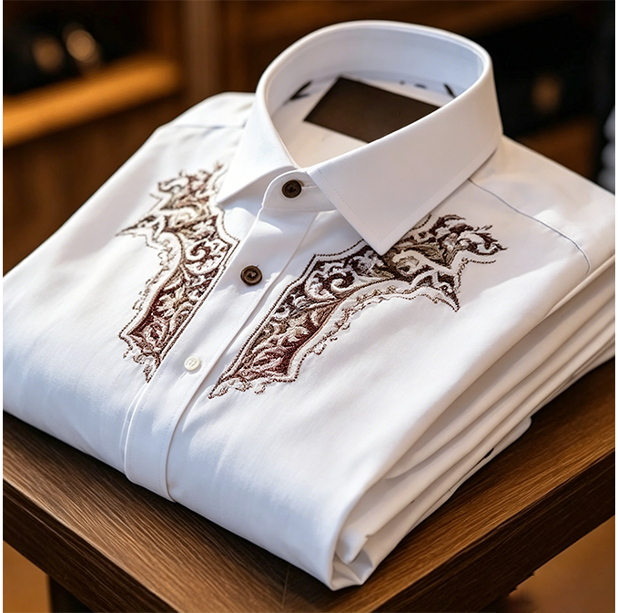 Camisa vintage estampado casual