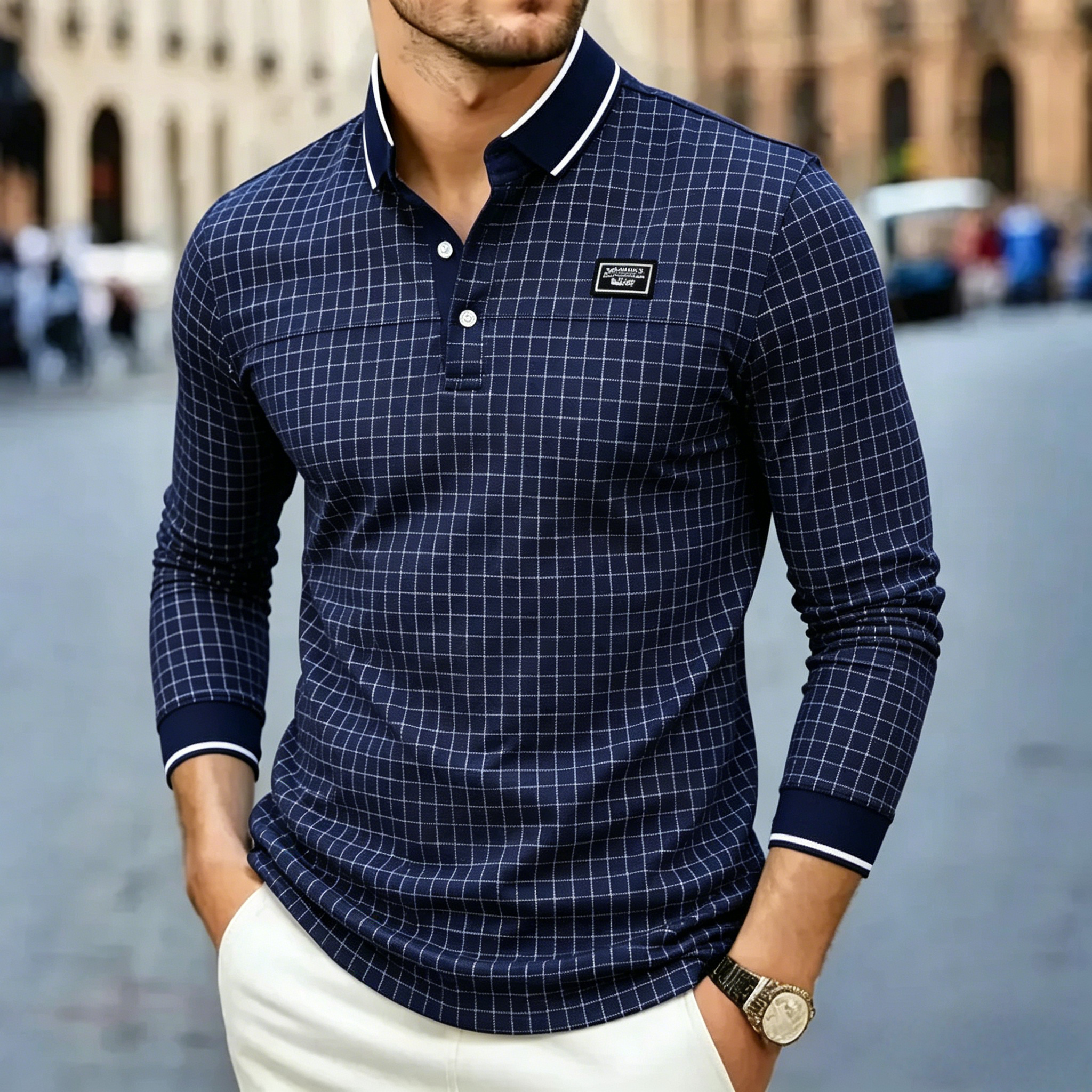 Camisa polo Essential – Clean, Versatile & Timeless
