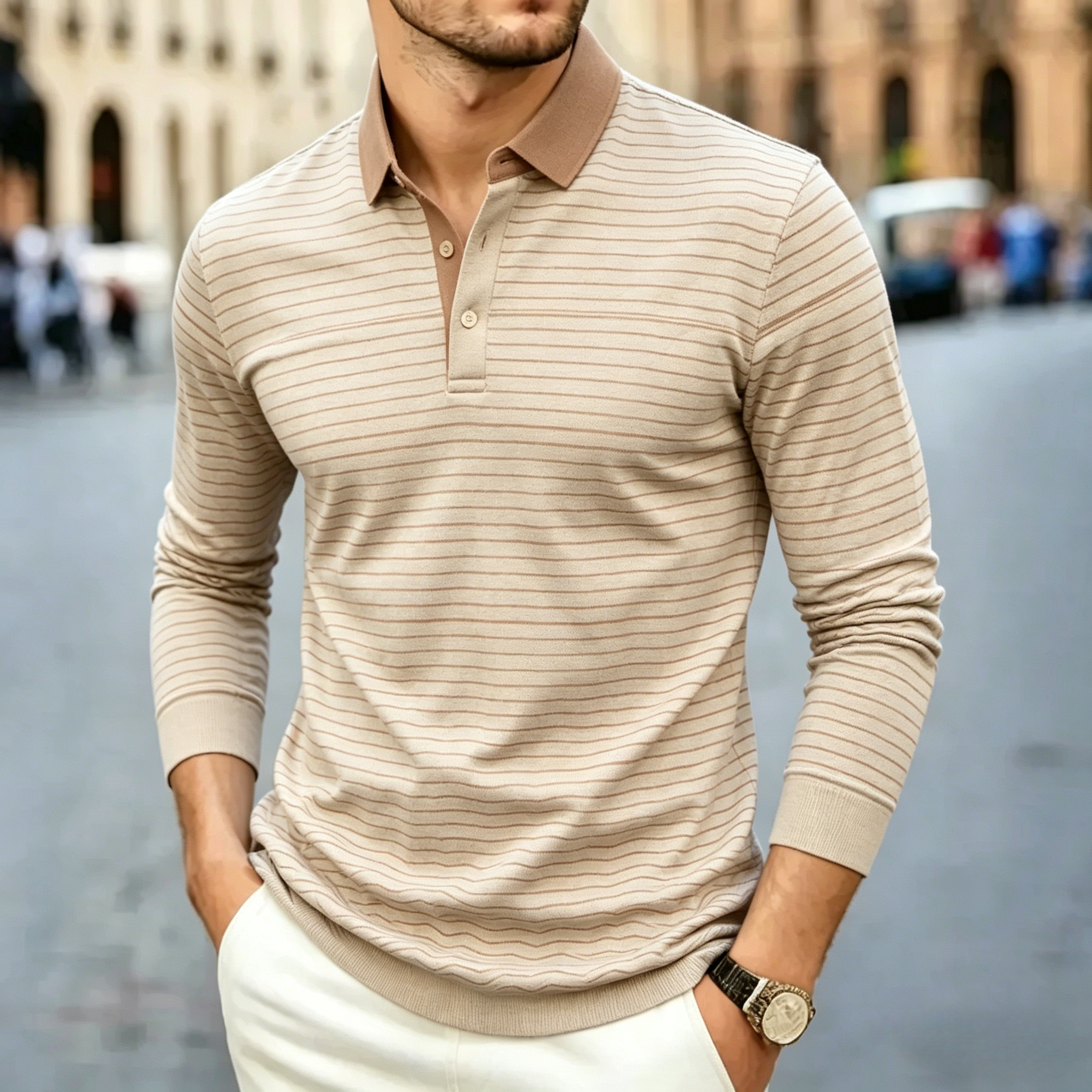 Camisa polo Essential – Clean, Versatile & Timeless