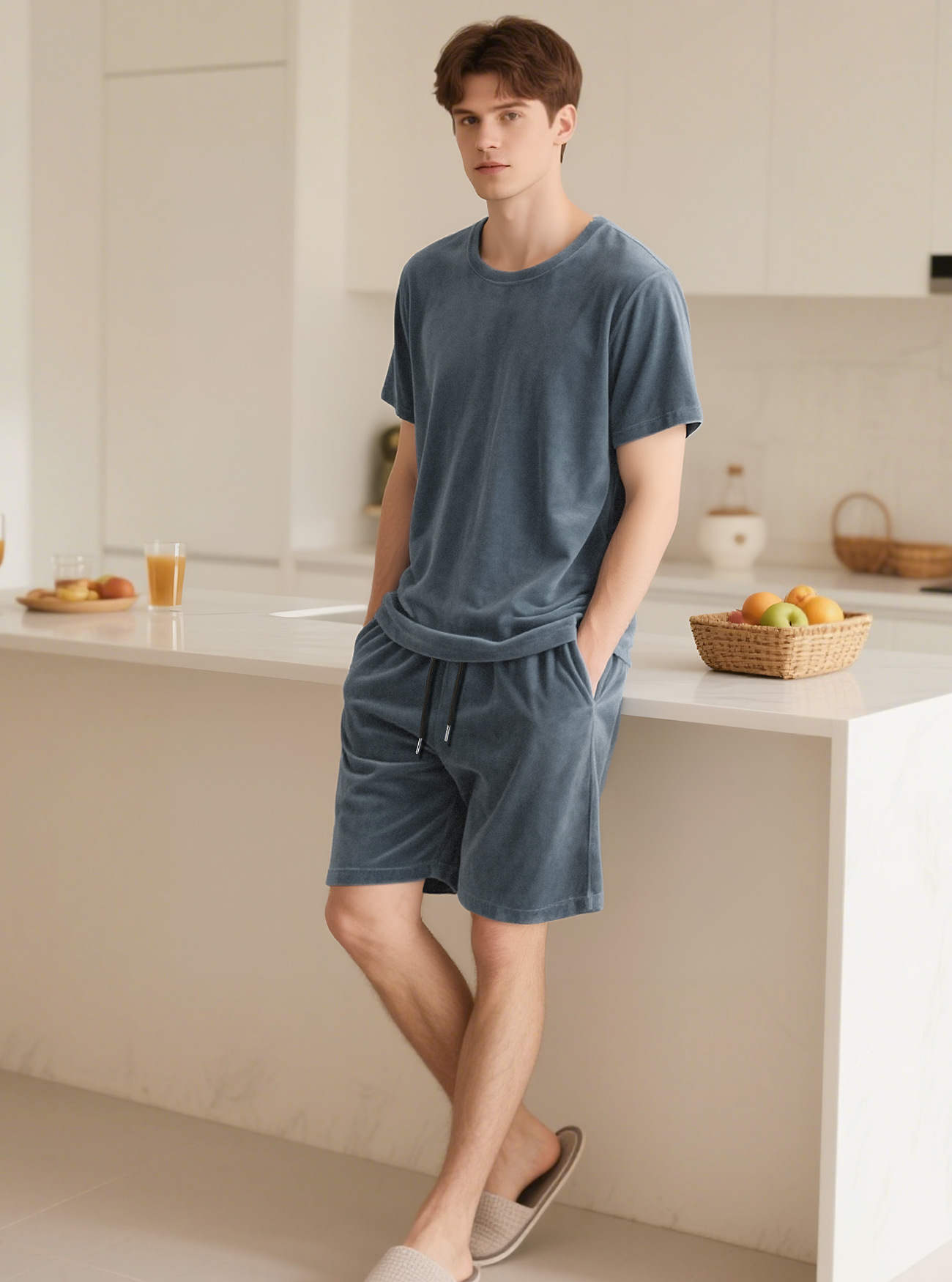 para hombre camisa & shorts Set