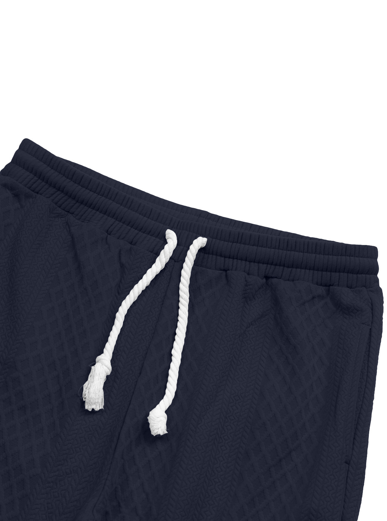 para hombre Relaxed de manga larga Jacquard sudadera con capucha & pantalón Set