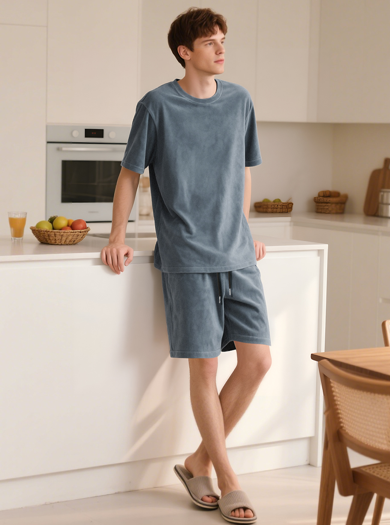para hombre camisa & shorts Set