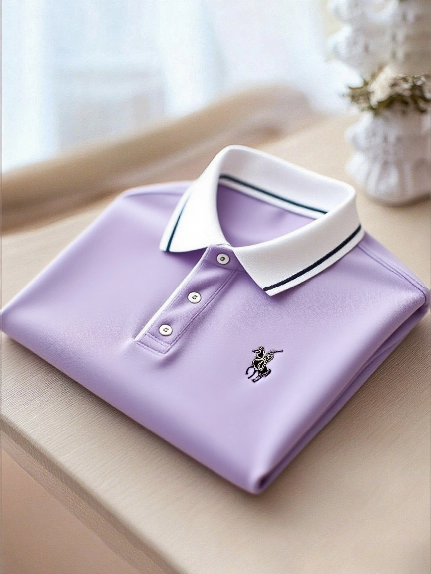 para hombre ejecutivo casual Button de manga corta camisa polo