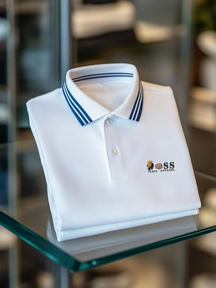 Camisa polo clásico ejecutivo Button de manga corta para hombre