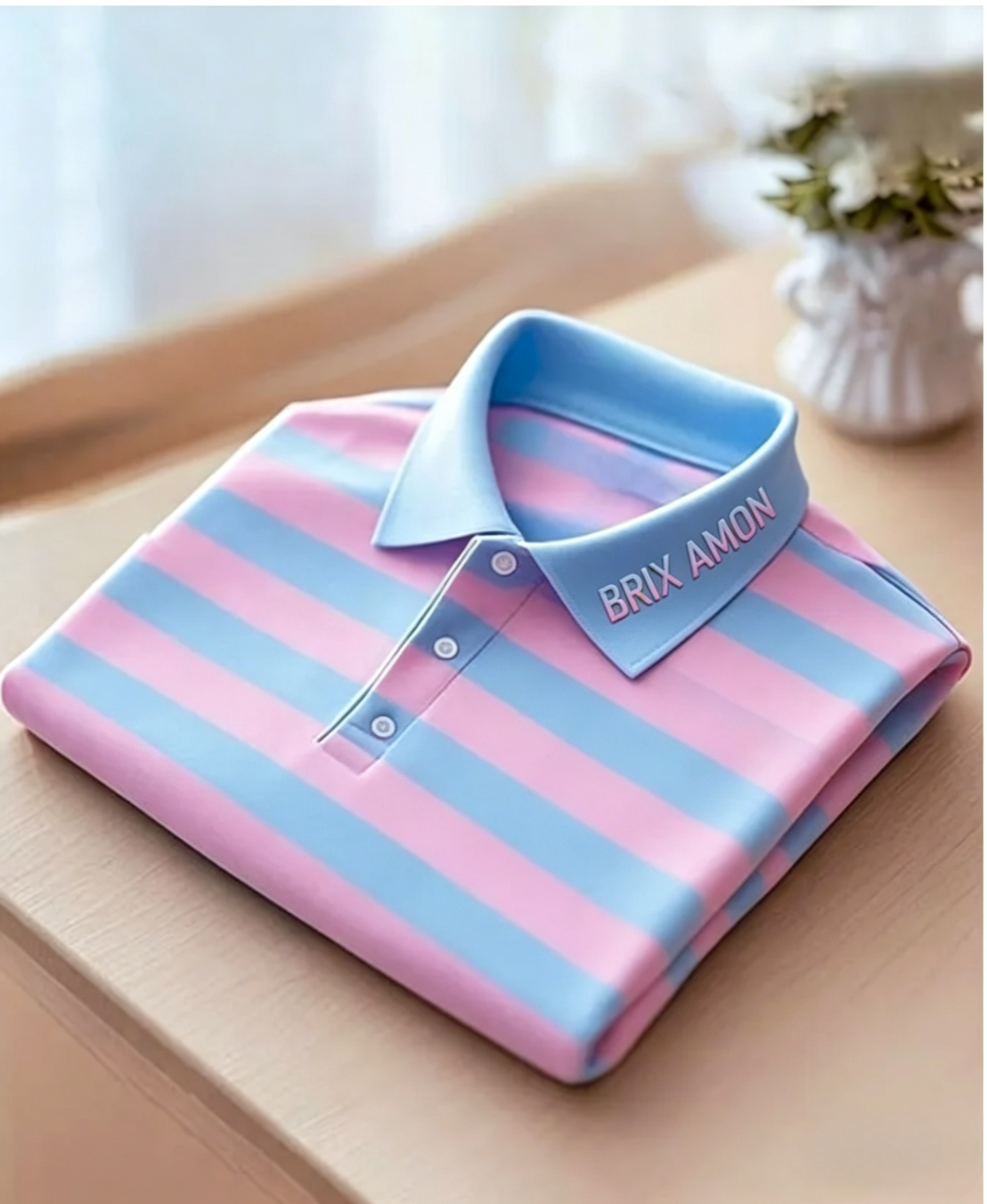 Camisa polo Music Art estampado para hombre