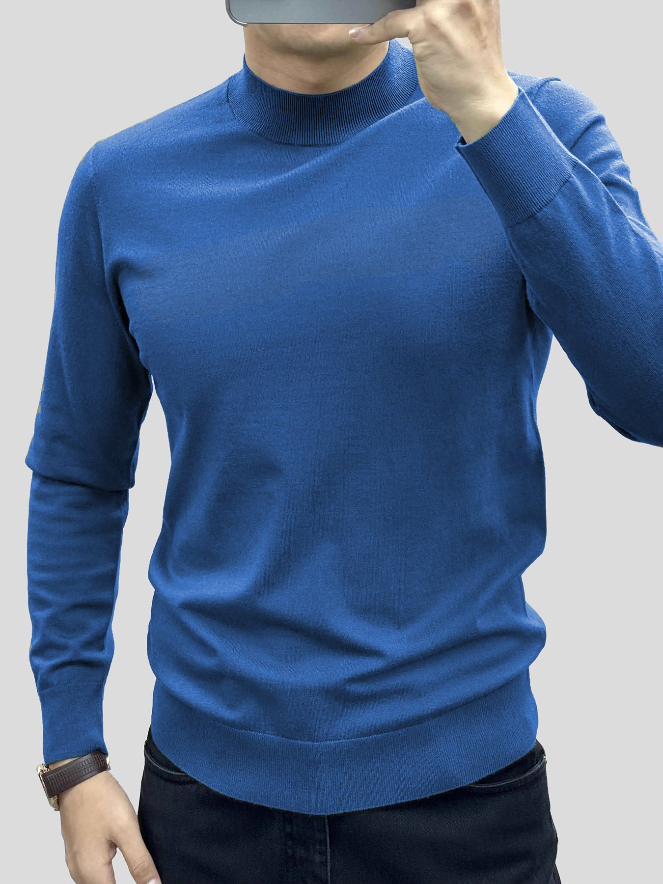 Gentletejido Mock Neck Sweater