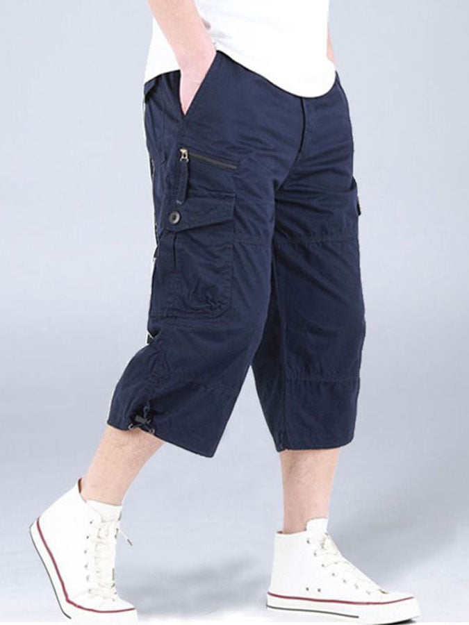 Pantalón casual para trabajowear Cropped para hombre