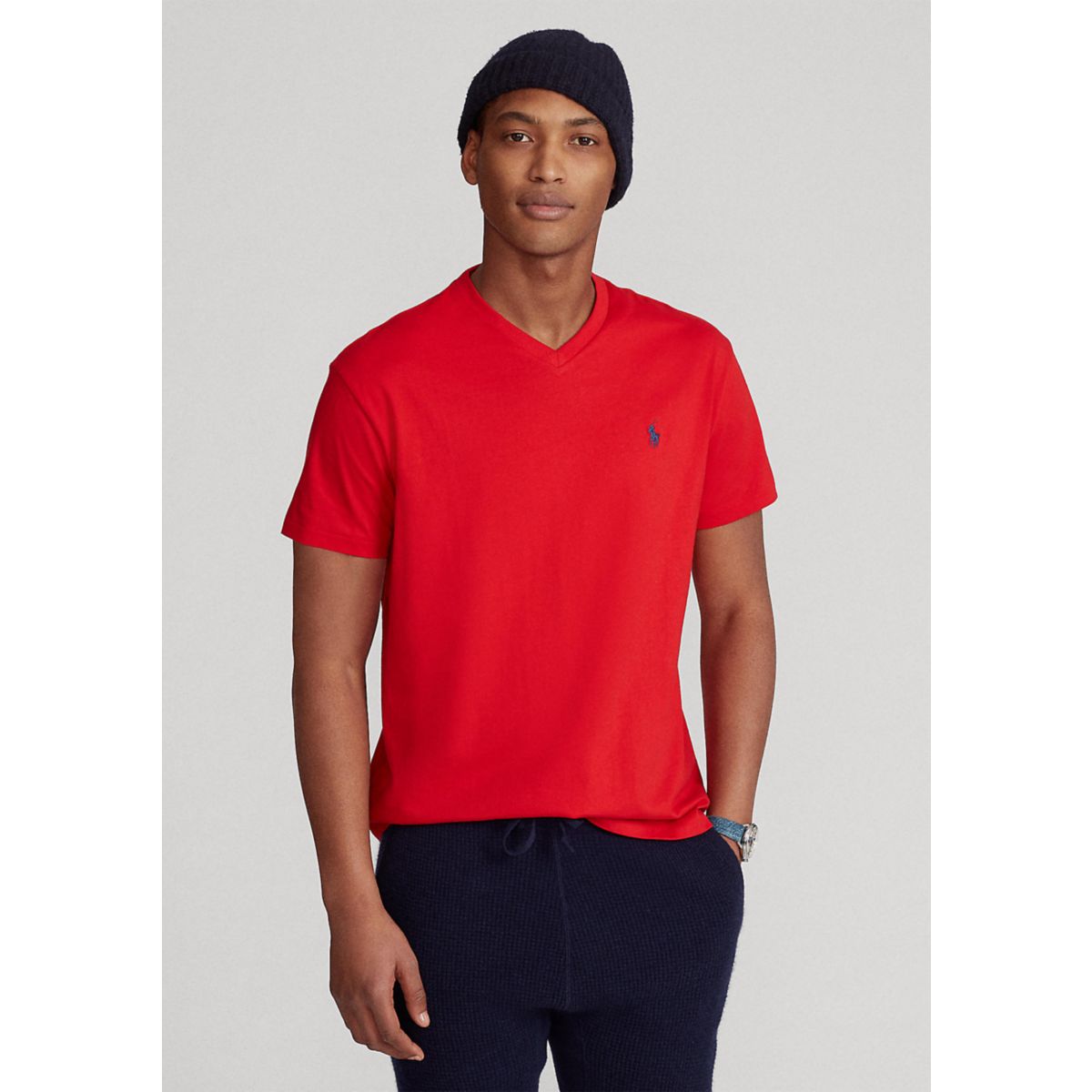 Classic Fit V-Neck T-Shirt - 3